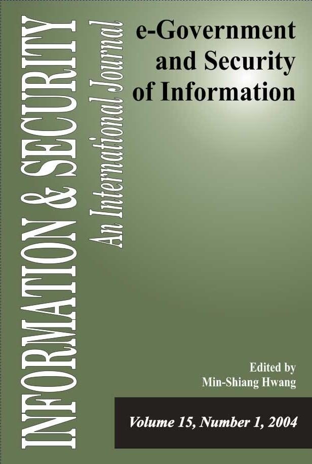I&S 15: e-Government and Security of Information-1