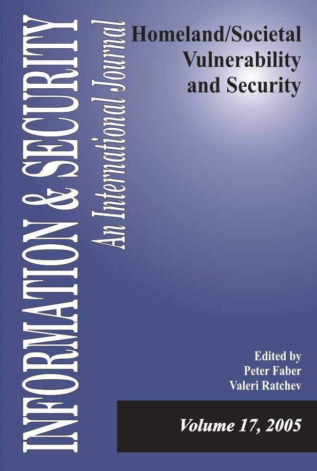 I&S 17: Homeland / Societal Vulnerability and Security